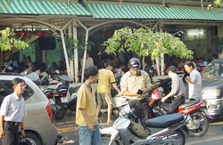 Lái xe có mùi rượu là phạt!